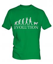 Alaskan Klee Kai Evolution Mens T-Shirt