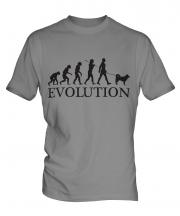 Alaskan Klee Kai Evolution Mens T-Shirt