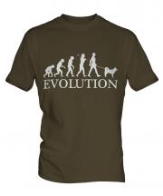 Alaskan Klee Kai Evolution Mens T-Shirt