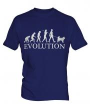 Alaskan Malamute Evolution Mens T-Shirt