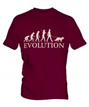 Alsatian Evolution Mens T-Shirt