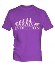 Alsatian Evolution Mens T-Shirt