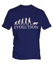 Alsatian Evolution Mens T-Shirt