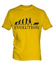 Alsatian Evolution Mens T-Shirt