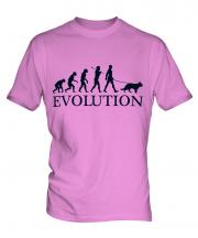 Alsatian Evolution Mens T-Shirt