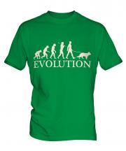 Alsatian Evolution Mens T-Shirt