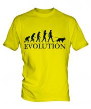 Alsatian Evolution Mens T-Shirt