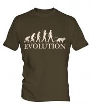 Alsatian Evolution Mens T-Shirt