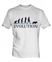 Alsatian Evolution Mens T-Shirt