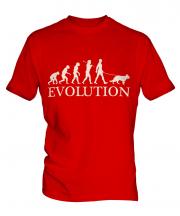 Alsatian Evolution Mens T-Shirt