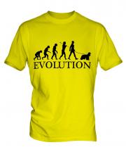 American Cocker Spaniel Evolution Mens T-Shirt