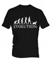 American Cocker Spaniel Evolution Mens T-Shirt