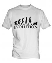 American Cocker Spaniel Evolution Mens T-Shirt