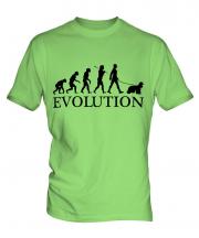 American Cocker Spaniel Evolution Mens T-Shirt