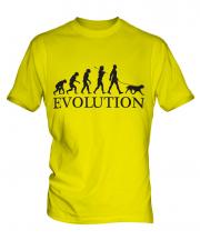 Pit Bull Terrier Evolution Mens T-Shirt