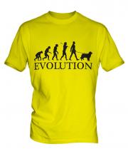 Australian Shepherd Evolution Mens T-Shirt