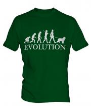 Australian Shepherd Evolution Mens T-Shirt