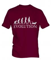 Basset Hound Evolution Mens T-Shirt