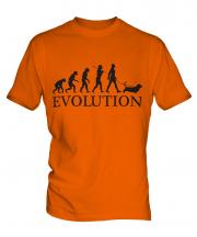 Basset Hound Evolution Mens T-Shirt