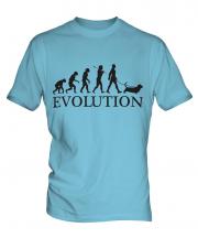 Basset Hound Evolution Mens T-Shirt