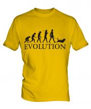 Basset Hound Evolution Mens T-Shirt