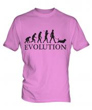 Basset Hound Evolution Mens T-Shirt