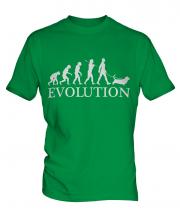 Basset Hound Evolution Mens T-Shirt
