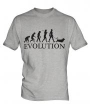 Basset Hound Evolution Mens T-Shirt