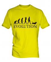 Basset Hound Evolution Mens T-Shirt