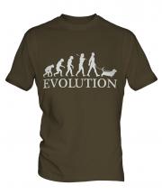 Basset Hound Evolution Mens T-Shirt