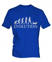 Basset Hound Evolution Mens T-Shirt