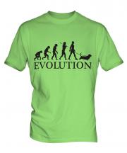 Basset Hound Evolution Mens T-Shirt