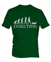 Basset Hound Evolution Mens T-Shirt
