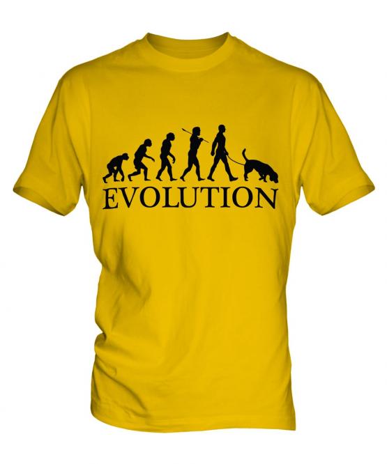 Coonhound Evolution Mens T-Shirt