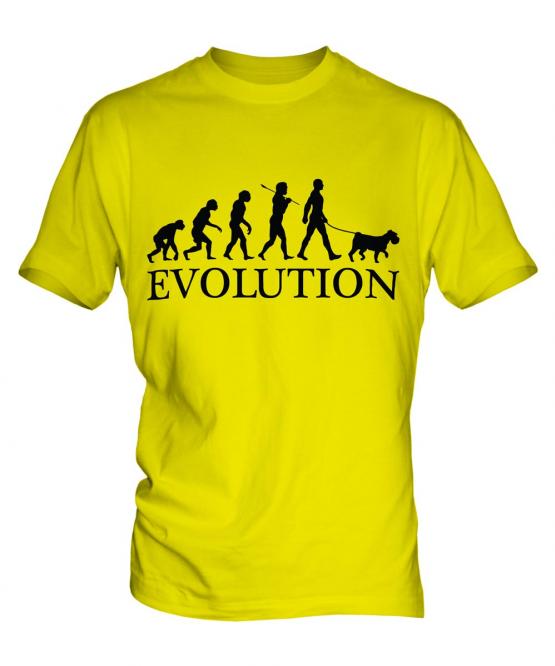 Russian Terrier Evolution Mens T-Shirt