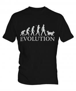 Border Collie Evolution Mens T-Shirt