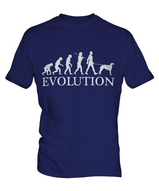 Borzoi Evolution Mens T-Shirt