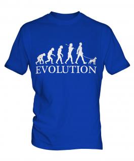 Boston Terrier Evolution Mens T-Shirt