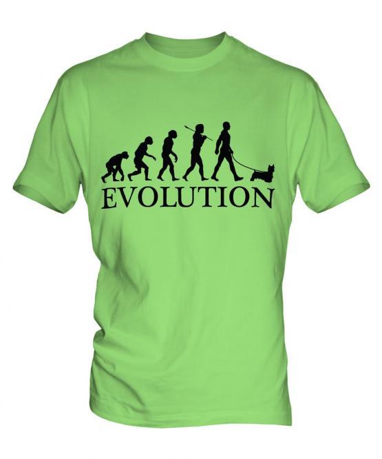 Cairn Terrier Evolution Mens T-Shirt