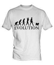 Chow Chow Evolution Mens T-Shirt