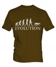 Doberman Pinscher Evolution Mens T-Shirt