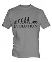 Doberman Pinscher Evolution Mens T-Shirt