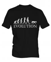 Doberman Pinscher Evolution Mens T-Shirt