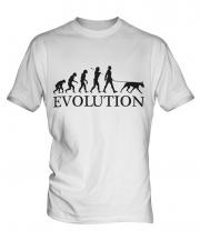 Doberman Pinscher Evolution Mens T-Shirt