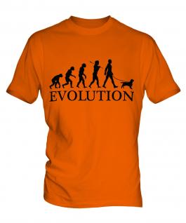 English Toy Spaniel Evolution Mens T-Shirt