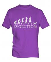 English Toy Spaniel Evolution Mens T-Shirt