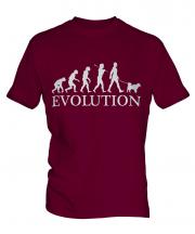 Finnish Spitz Evolution Mens T-Shirt