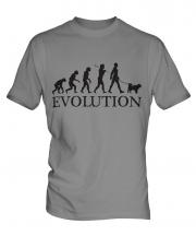 Finnish Spitz Evolution Mens T-Shirt