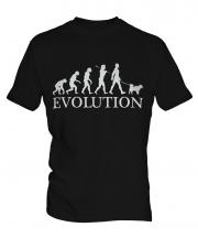 Finnish Spitz Evolution Mens T-Shirt
