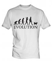 Finnish Spitz Evolution Mens T-Shirt